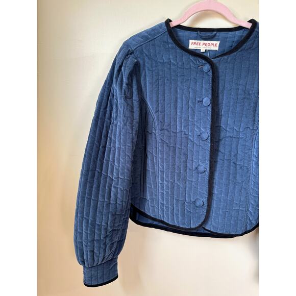 NEW NWT Free People Natalia Velvet Jacket Size XS - Picture 5 of 6